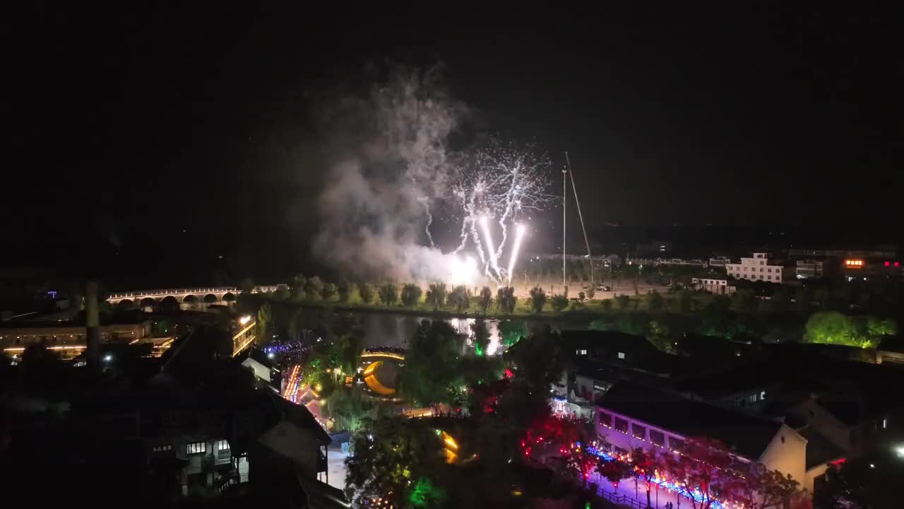 （視頻）上栗花炮閃耀徐州夜空
