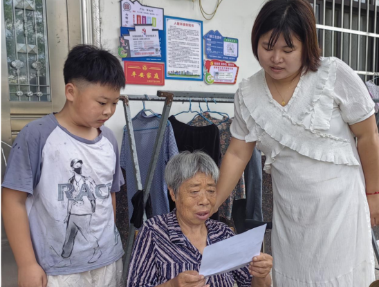 黃市七峰小學開展暑期家訪活動