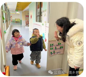 瑞龙纳福 春携童归——广昌县第四幼儿园2024年春季开学第一天