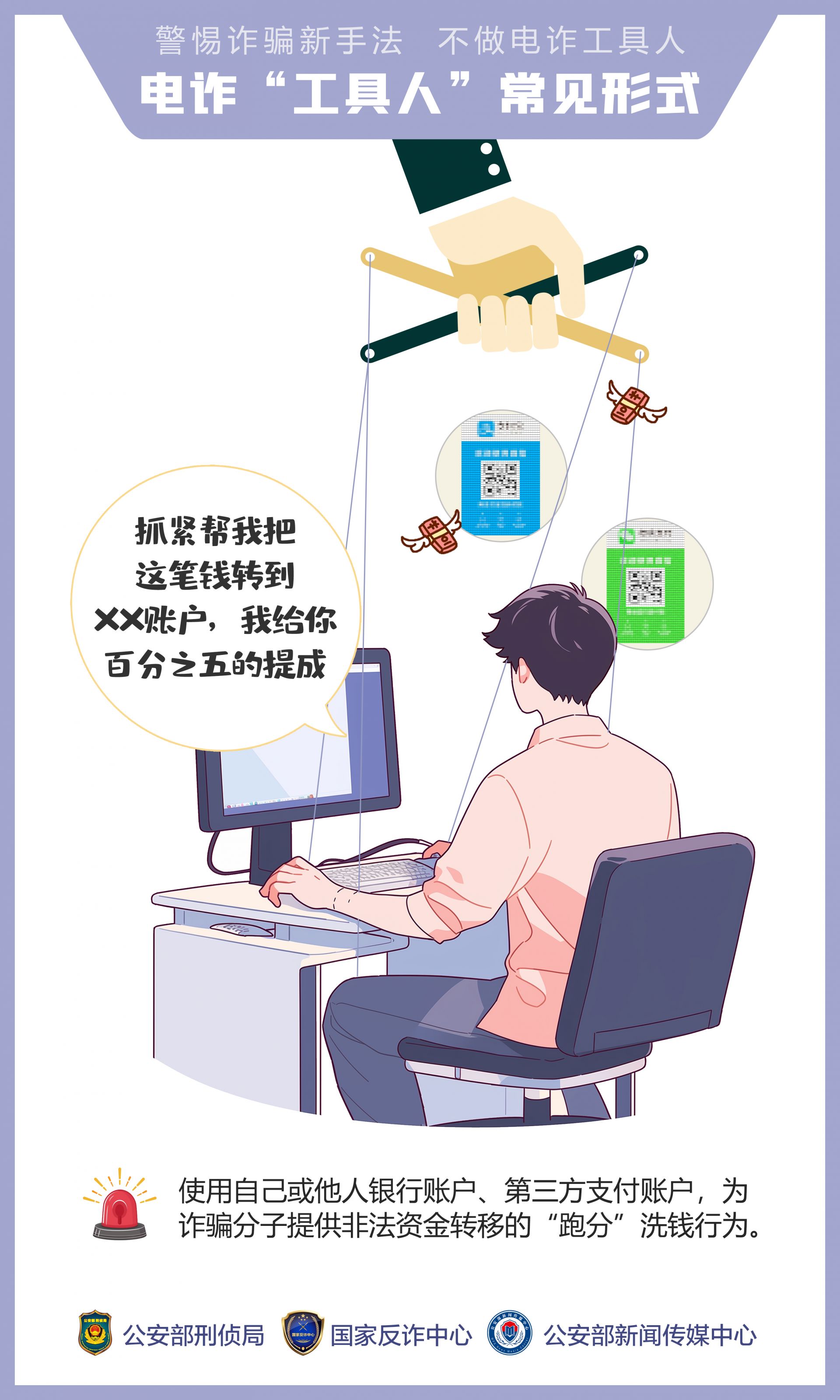  不做电诈工具人