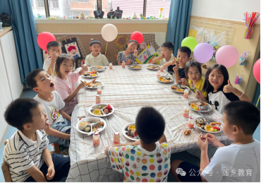 “盛夏”的话留给美食吧—广昌县第四幼儿园美食自助活动