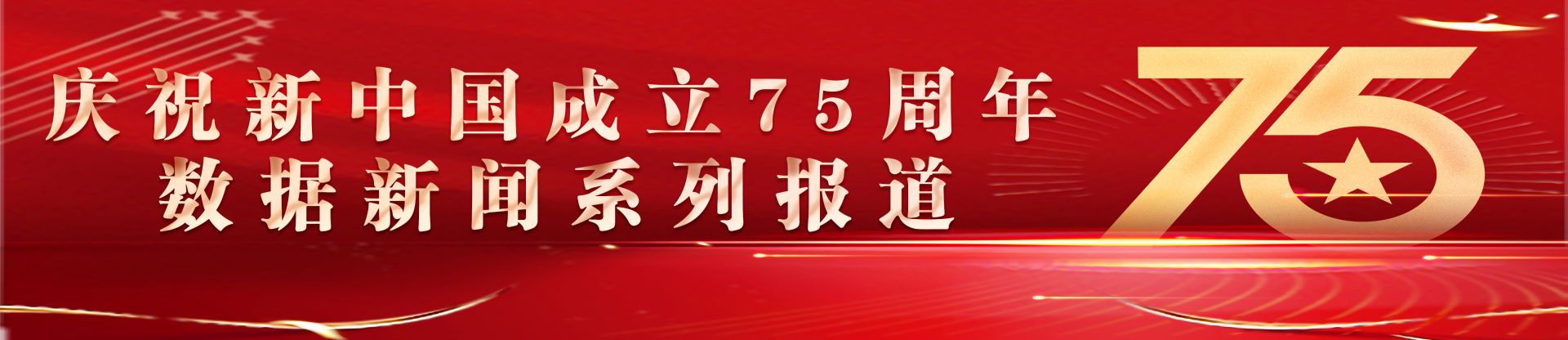 庆祝新中国成立75周年数据新闻系列报道