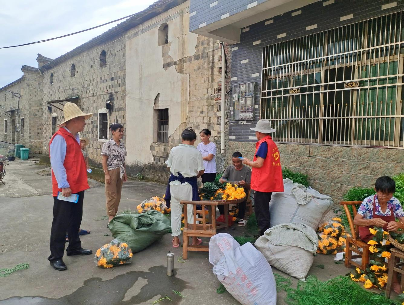 武宁县石渡乡洞口村开展森林防火“进村入户”宣传教育活动