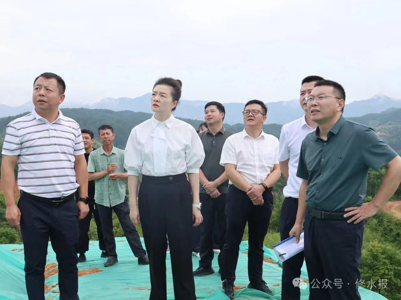 刘婕深入宁州上奉漫江考察调研