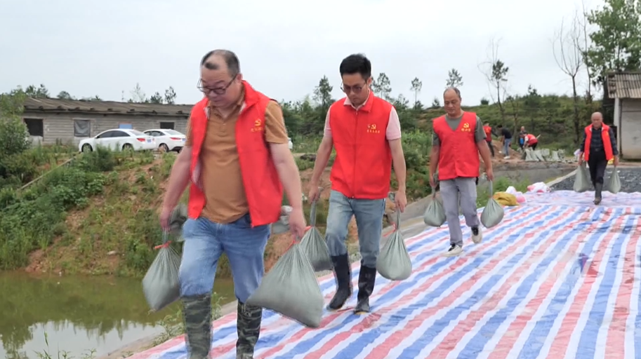 【防汛一线】石坳乡：利用停雨间隙  加快推进山塘水库除险加固