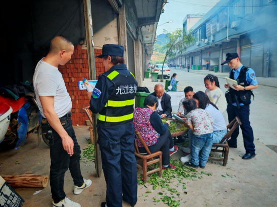 全丰镇开展常态化夜间巡逻