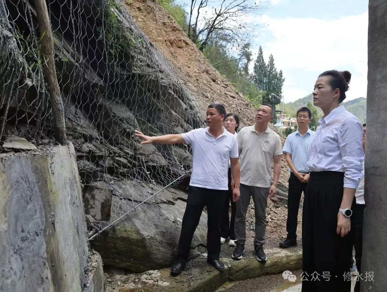 视频丨刘婕深入四都庙岭新湾调研督导防汛救灾工作