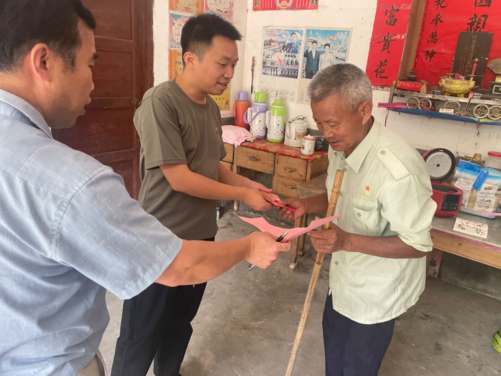 黄坳乡开展庆祝“八一”建军节系列活动