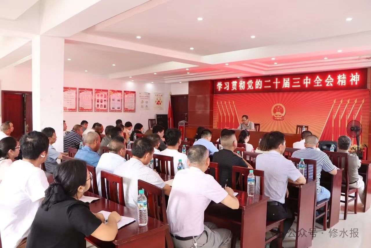 视频丨【学习贯彻党的二十届三中全会精神】王位华深入义宁镇良瑞社区宣讲党的二十届三中全会精神