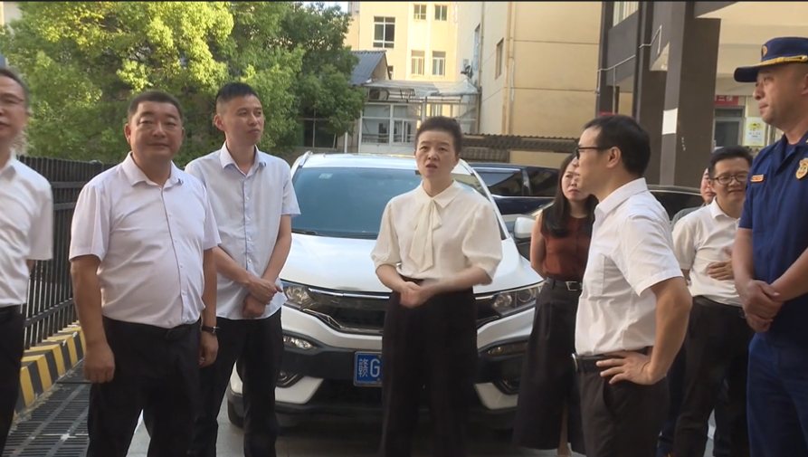 视频丨刘婕督查安全生产和消防工作