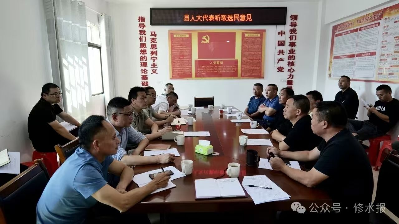 视频丨王位华到山口镇开展选民接待日活动