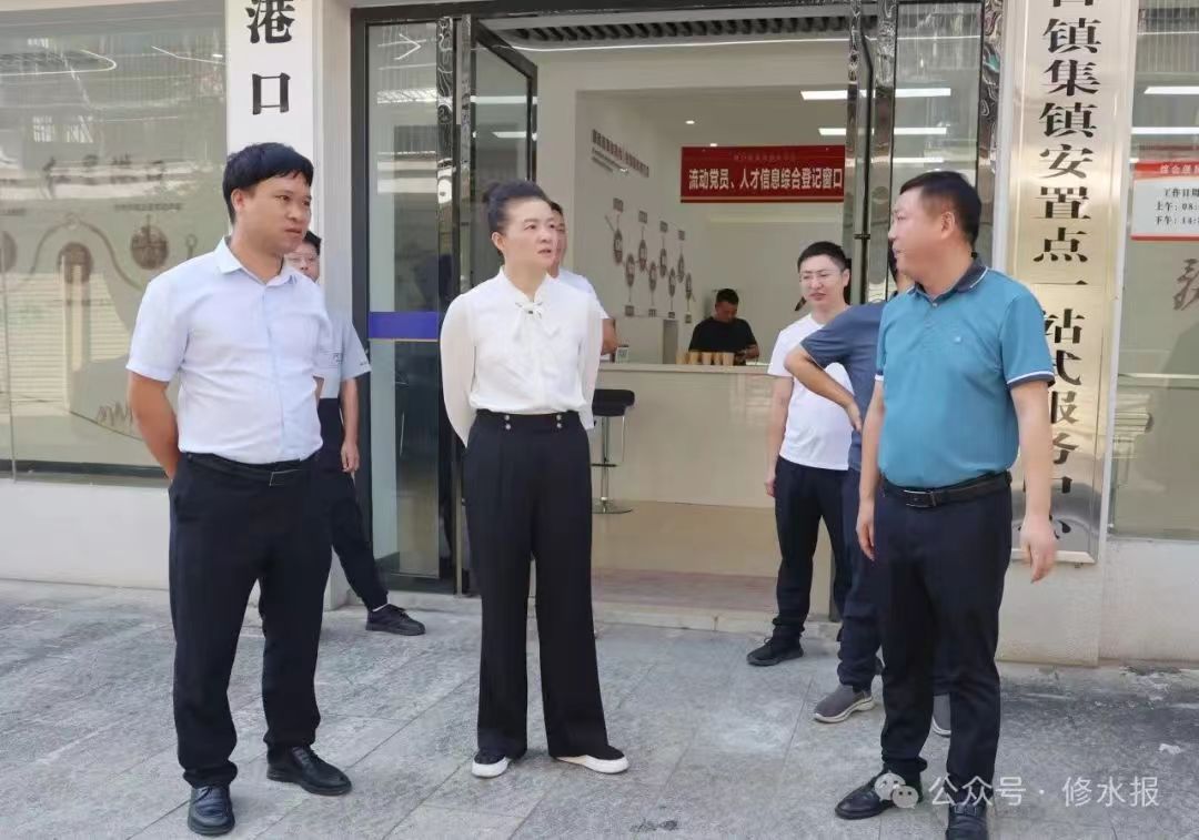 视频丨刘婕深入港口镇考察调研