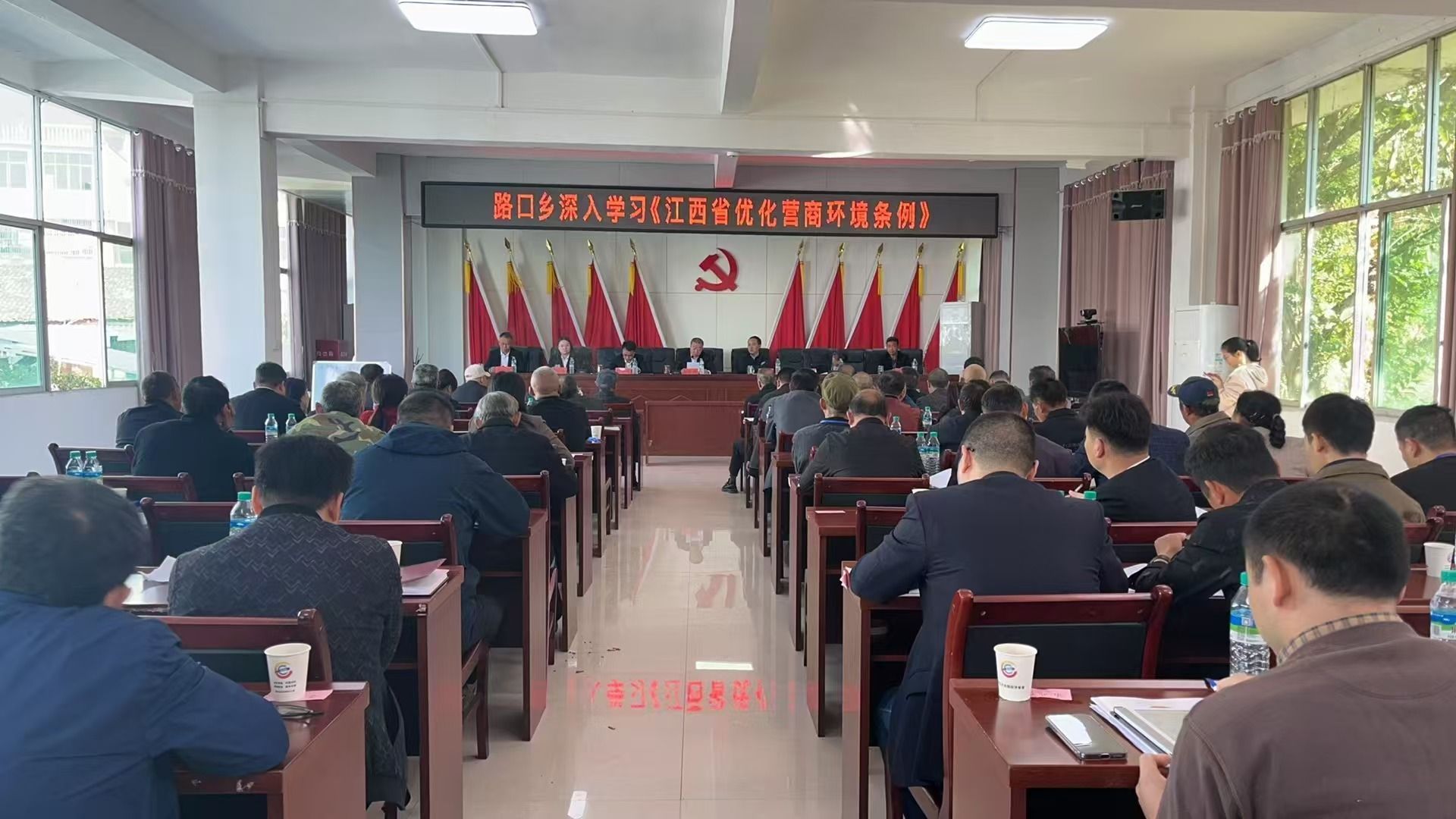路口乡开展2024年江西营商环境日主题活动