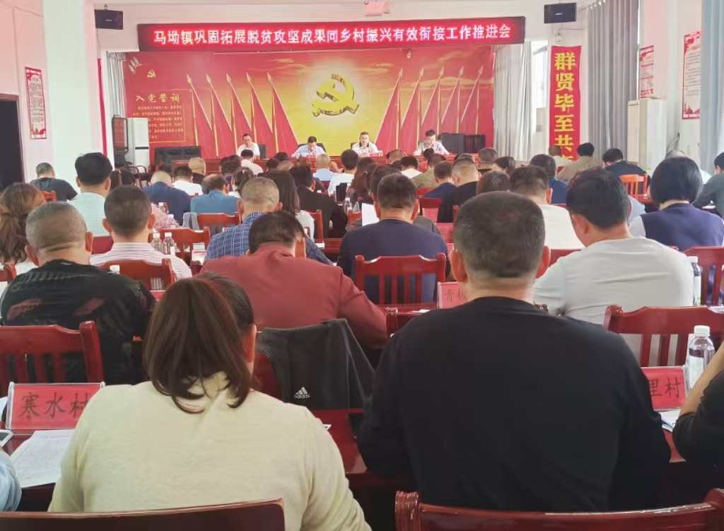 马坳镇召开巩固拓展脱贫攻坚成果同乡村振兴有效衔接工作推进会