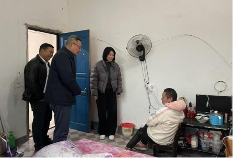 市残联领导到上杭乡开展走访慰问活动