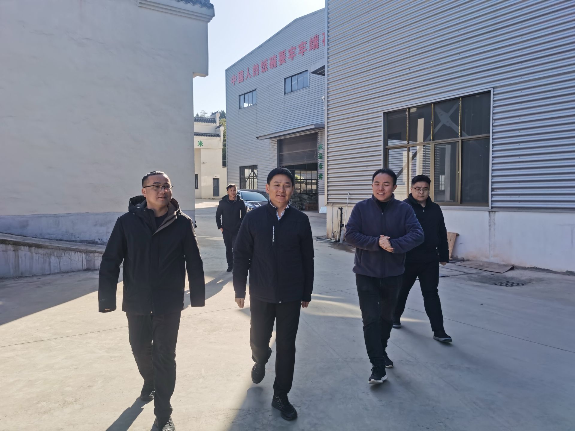 县领导到西港镇调研指导工作