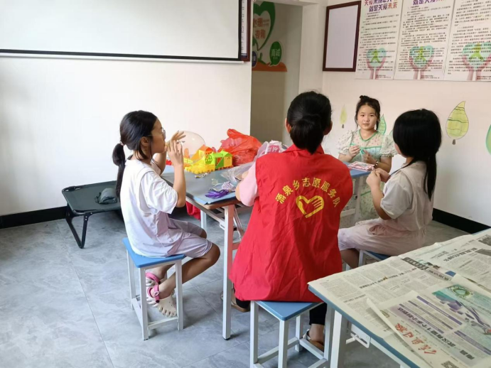 涌泉乡涌泉村：关爱未成年人我们在行动