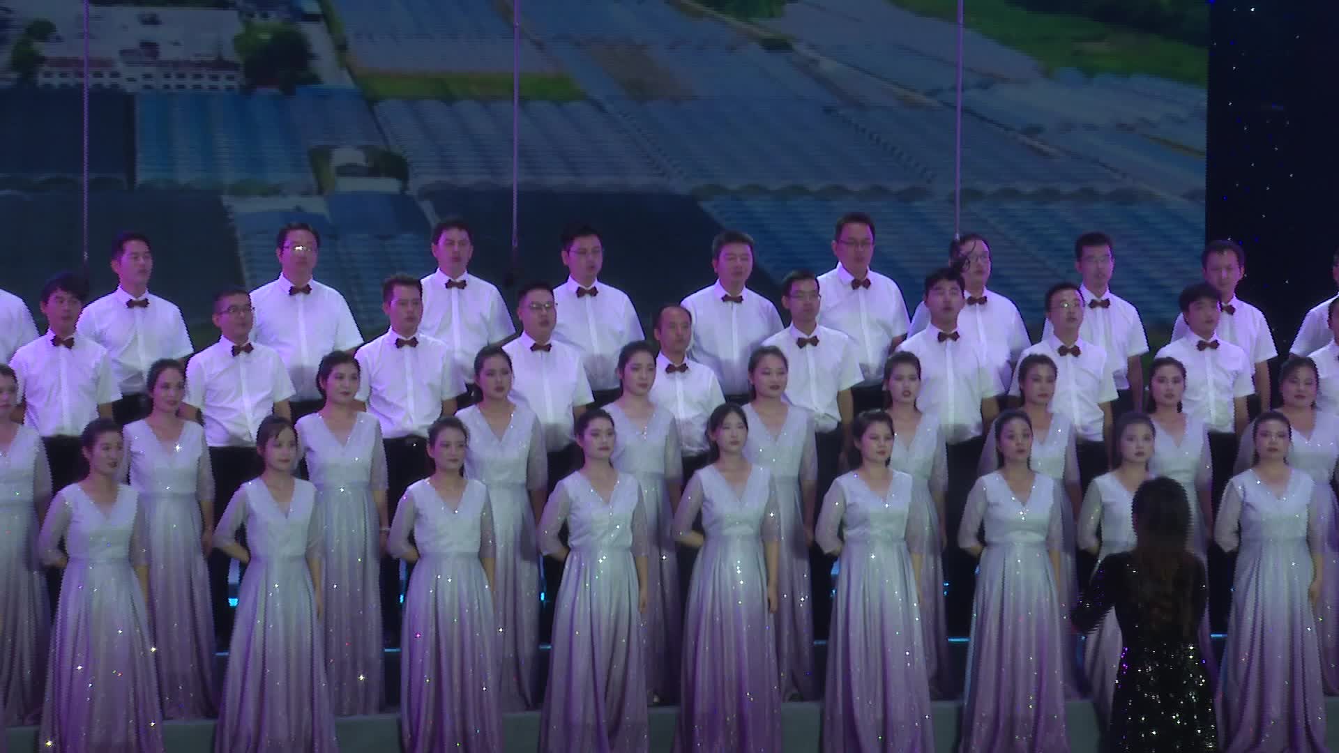 参赛队：汪墩乡代表队  参赛曲目：《星辰大海》