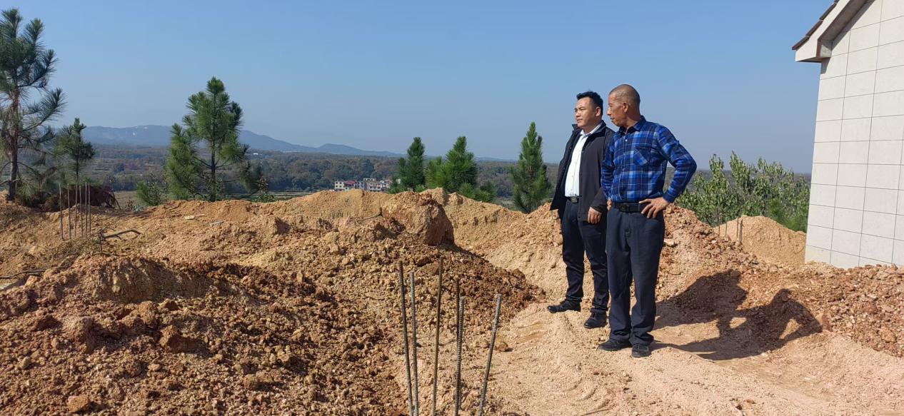 徐埠镇：强化巡查 引导村民规范建房