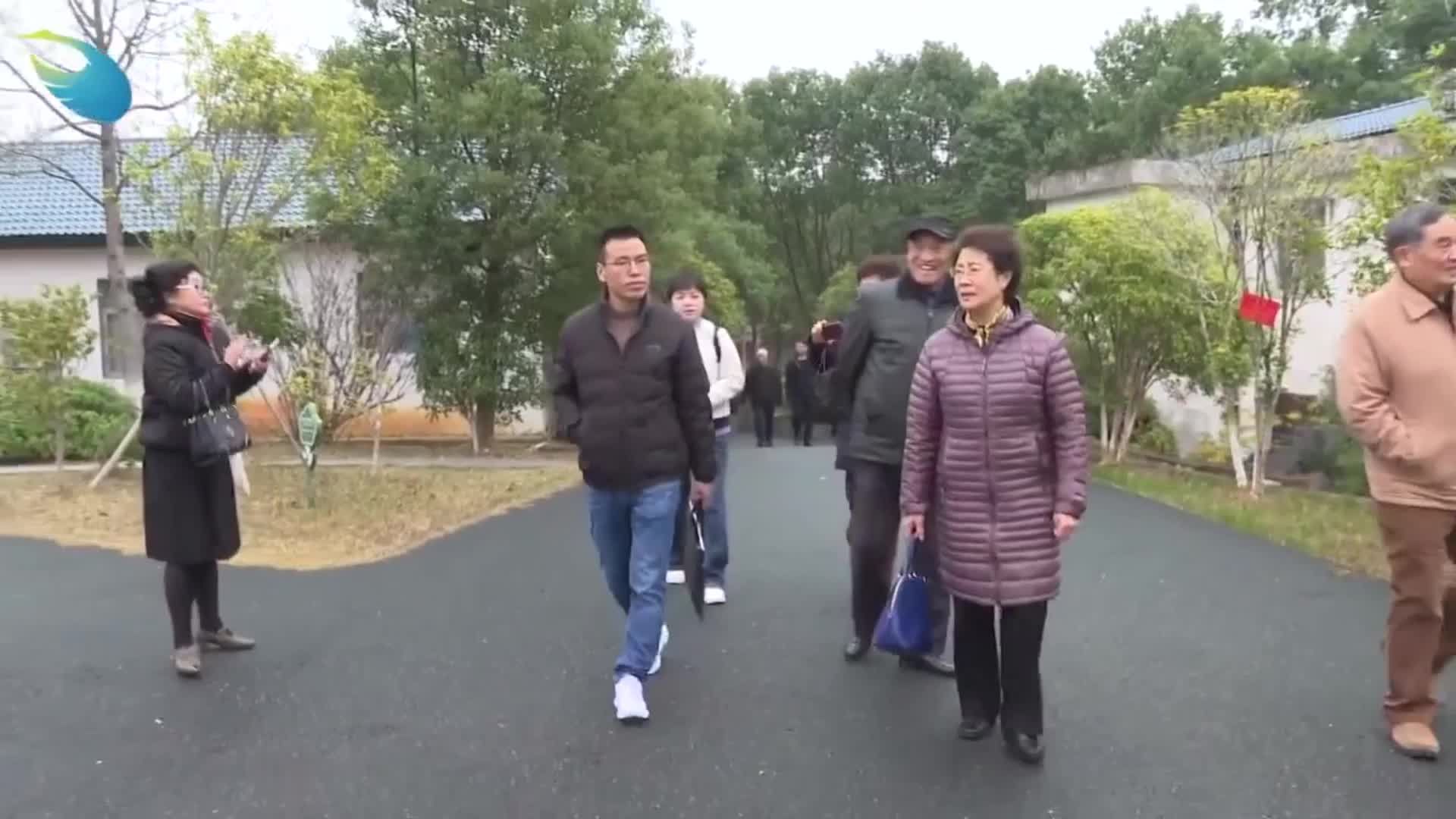山东省青岛市关工委领导来我县太阳村调研关爱帮扶青少年工作