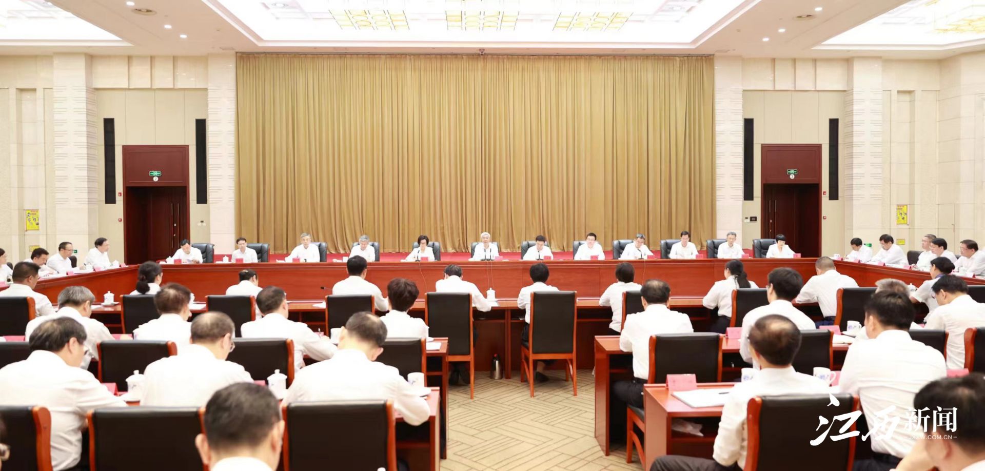 江西省庆祝中国共产党成立103周年座谈会召开 尹弘讲话 叶建春主持