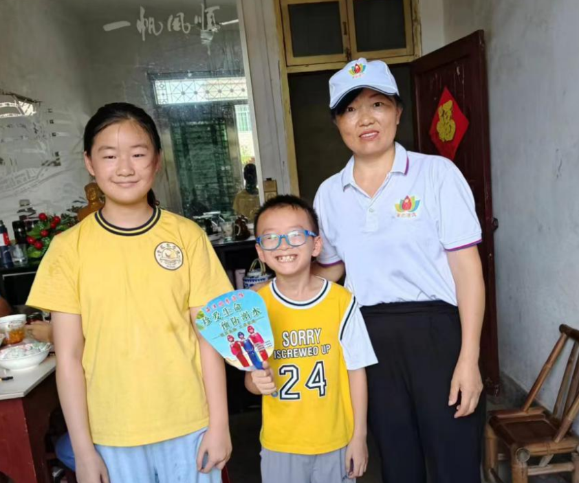 上圯乡：童伴妈妈筑牢留守儿童防溺水安全防线