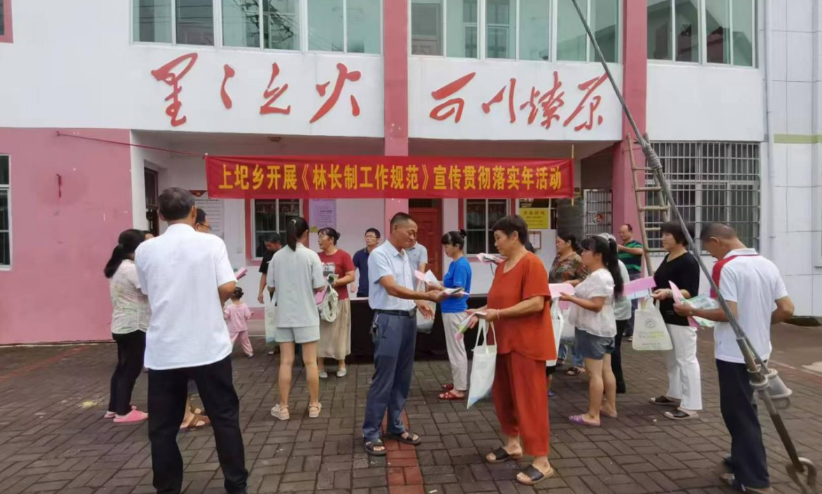 上圯乡开展林长制宣传活动