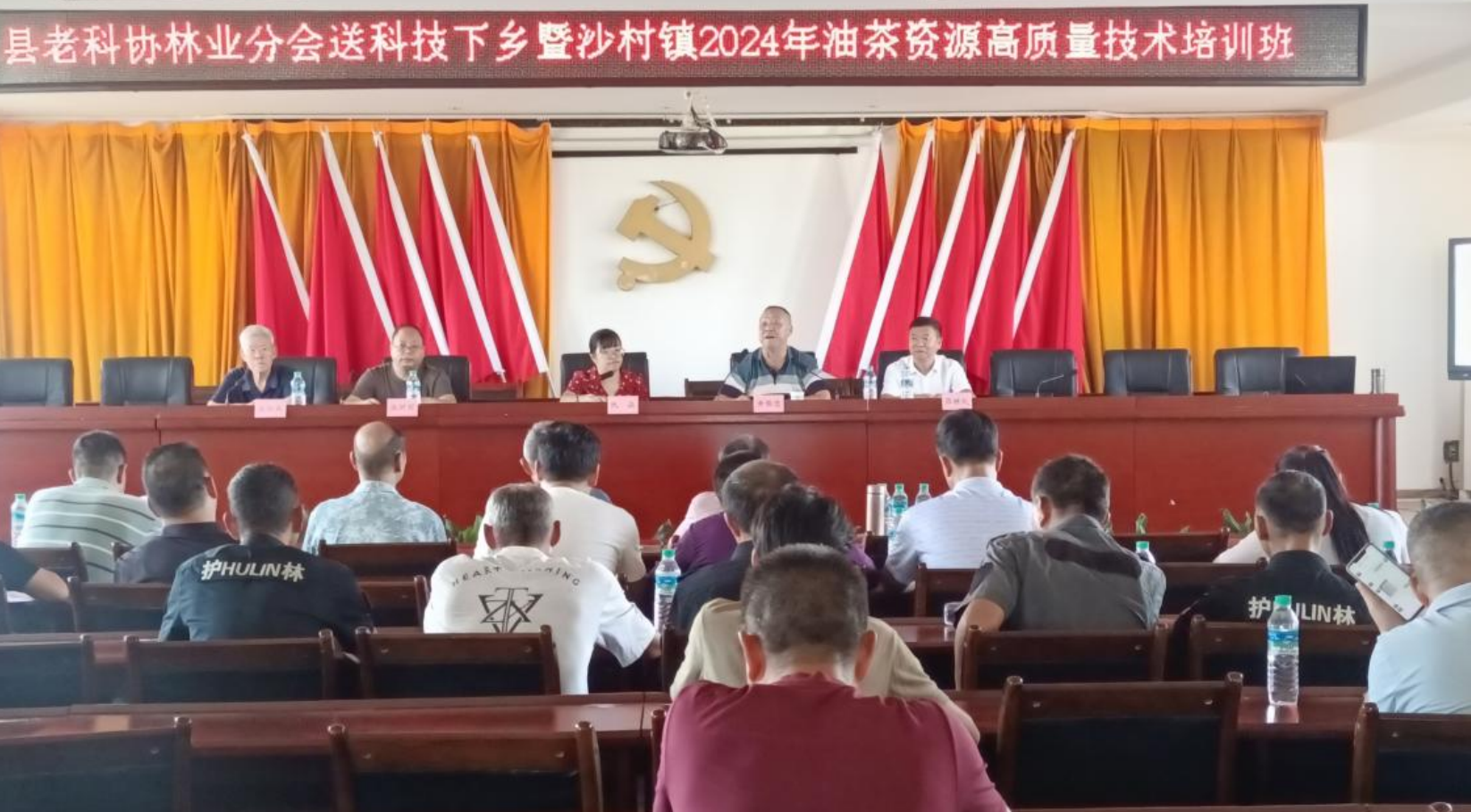 沙村镇：开展油茶技术培训，助力产业提质增效
