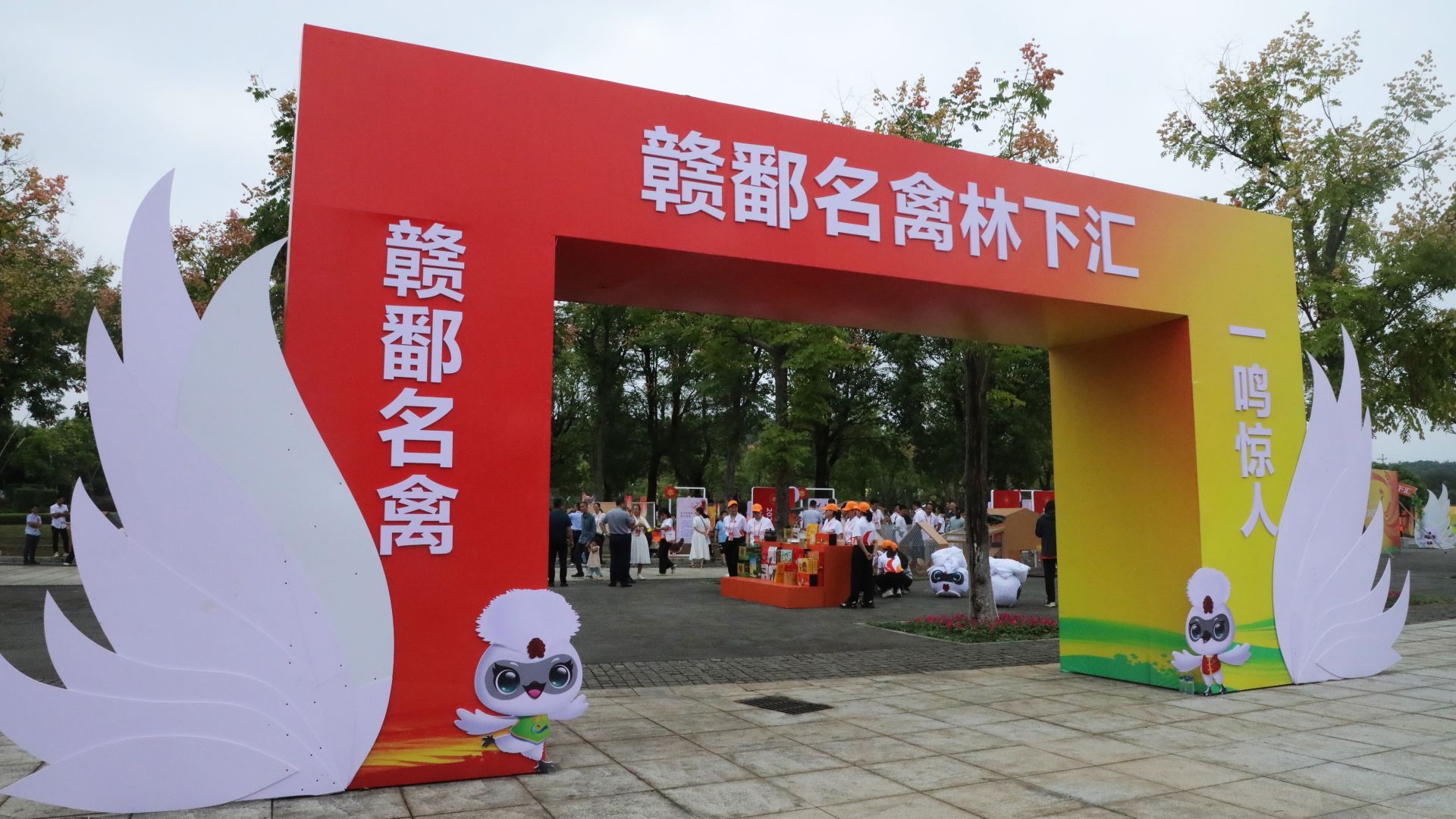  赣鄱名禽林下汇 共赏农业生态新画卷