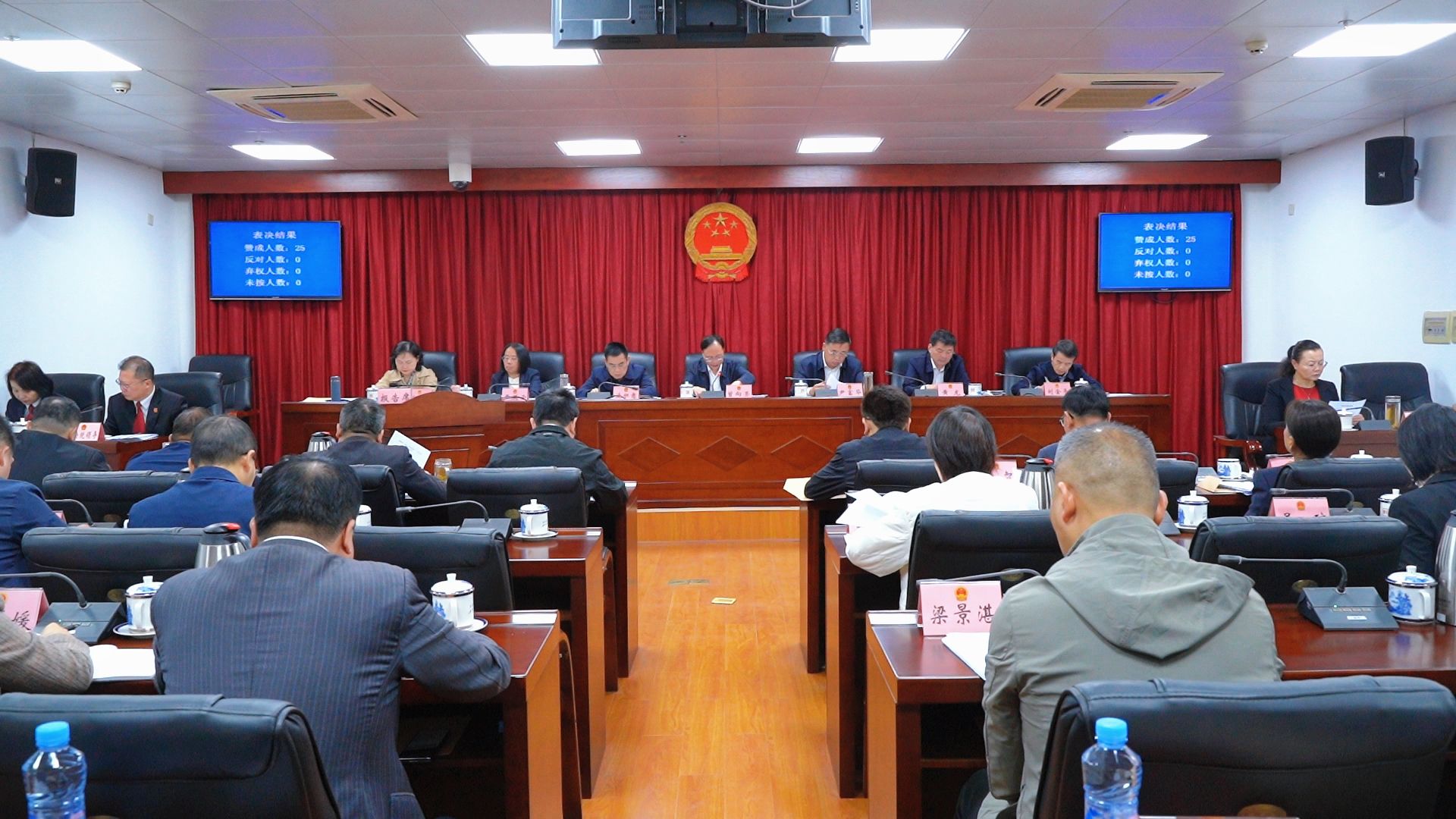 泰和县十七届人大常委会第二十五次会议召开