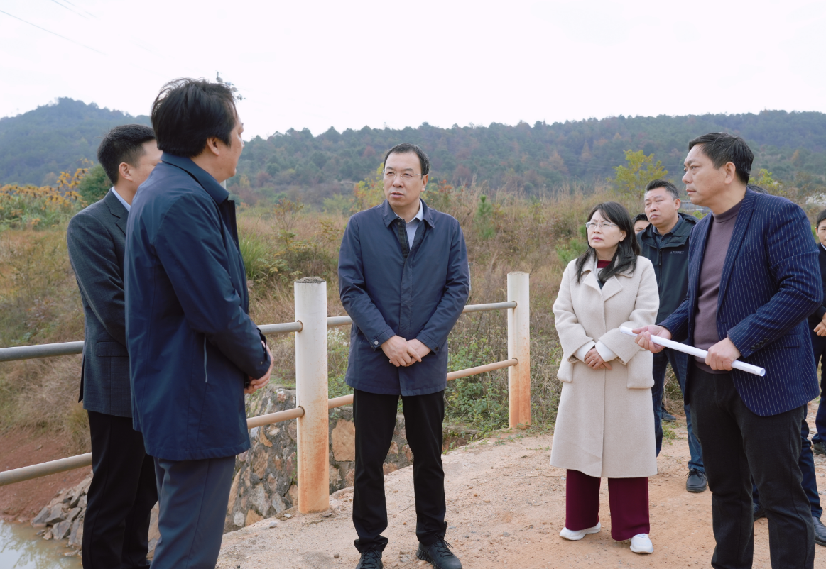 孙英剑率队调研南车灌区灌溉工程建设