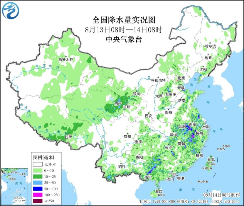 江南华南及西北地区东部等地有分散性降雨 单点强度大-中新网
