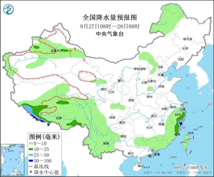 强冷空气将自西向东影响我国大部地区 西藏西南部有强降雪-中新网