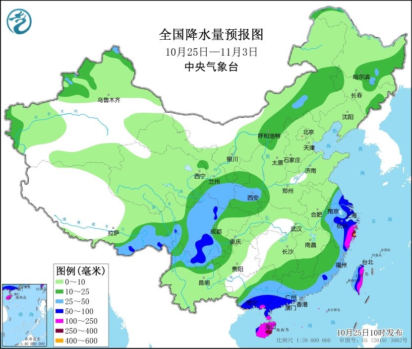 南部及东部沿海有较强风雨 长江以北大部地区气温偏高-中新网