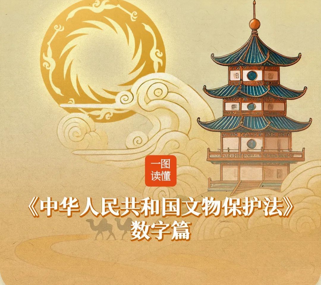 一图读懂《中华人民共和国文物保护法》数字篇
