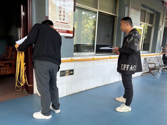 县财政局：参与敬老院适老化服务设施改造工程验收