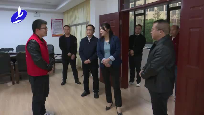 陈爱红督导检查学校、养老机构安全生产及安全防范工作