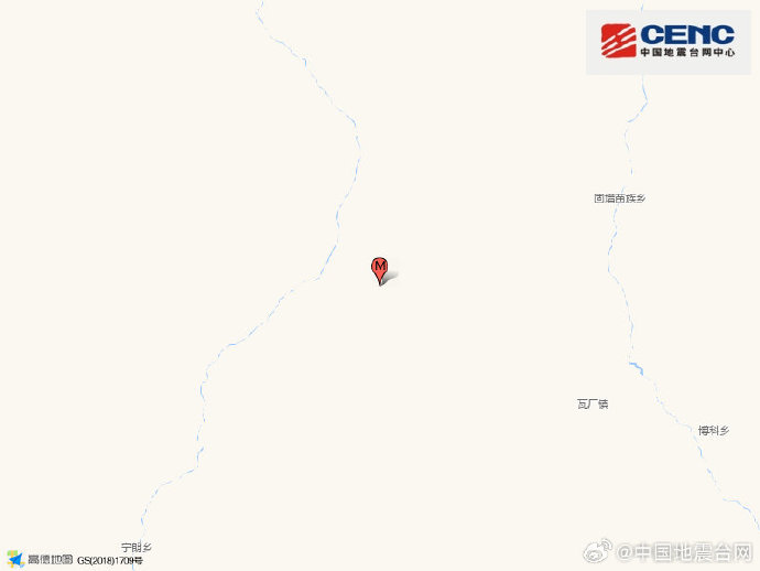 四川凉山州木里县发生3.2级地震 震源深度11千米-中新网