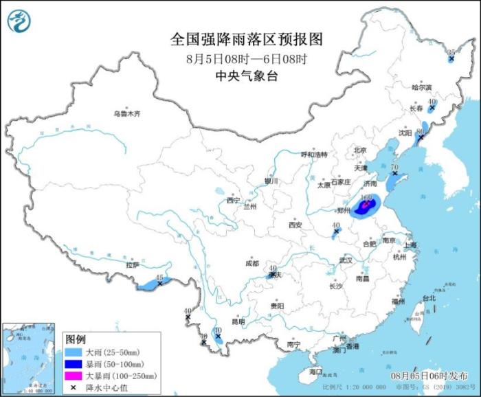 黄淮和东北地区有较强降雨 江淮及以南大部地区高温持续-中新网
