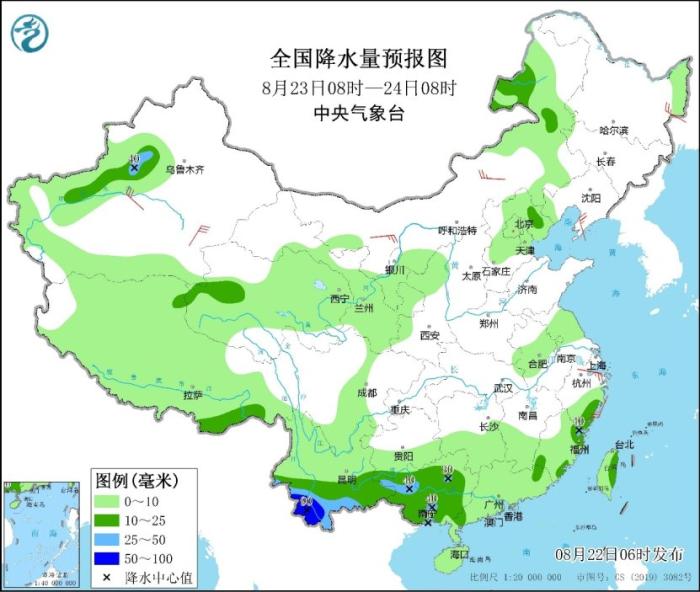 辽宁吉林云南等地降雨仍较强 南方地区高温天气发展-中新网