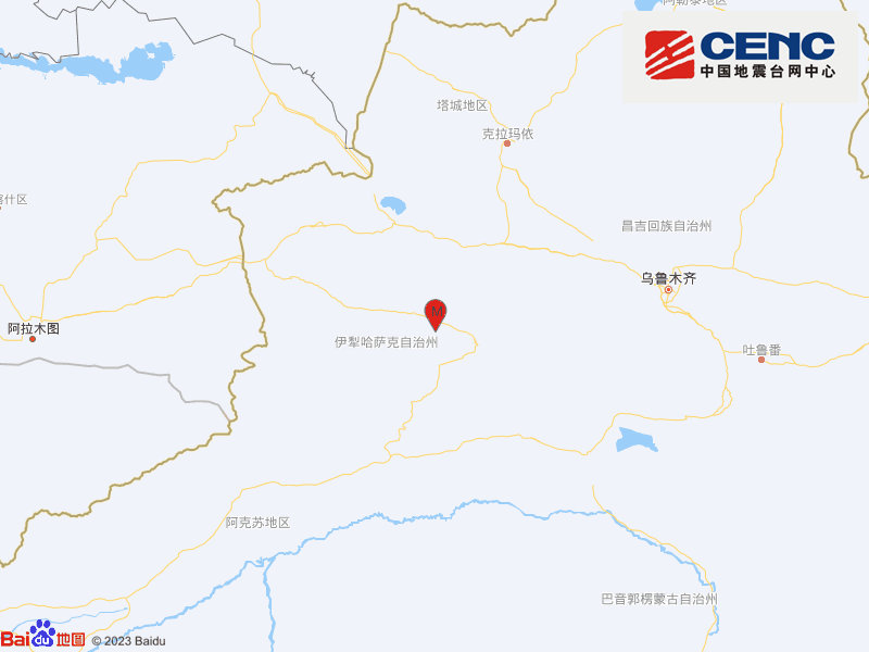 新疆伊犁州新源县发生3.2级地震 震源深度10千米-中新网