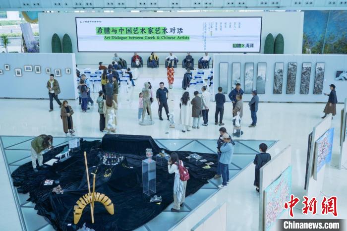 “海洋与山地的交响——希腊与中国艺术家双联展”贵阳开展-中新网
