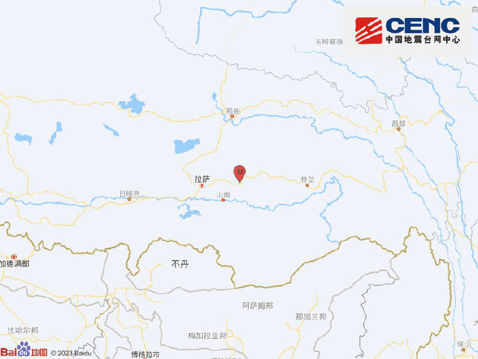 西藏拉萨市墨竹工卡县发生3.7级地震 震源深度10千米-中新网