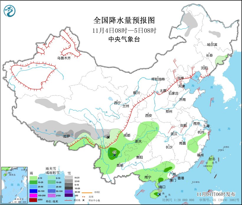 强冷空气继续影响长江中下游以北地区 青藏高原川西高原等地将有较强雨雪天气-中新网