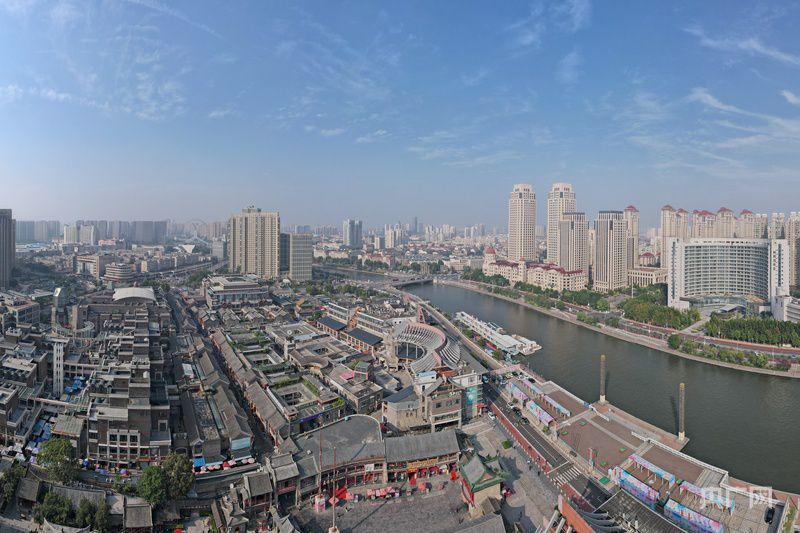 【人民城市·温情中国】海河伴津韵新风 方寸之美惠民心-中新网