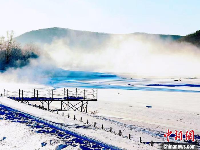 “冬至”未至 “中国最冷小镇”呼中最低温降至-37.4℃-中新网