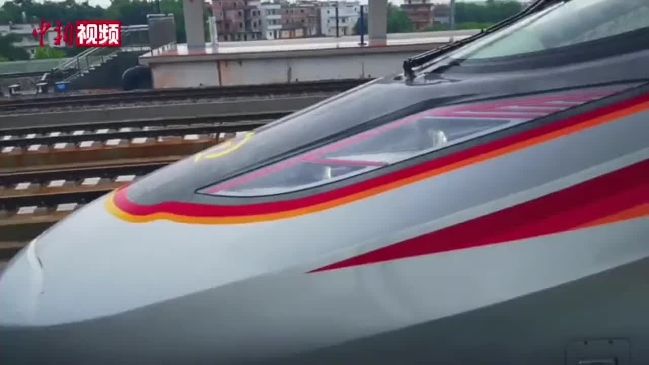 龙龙高铁梅龙段试运行