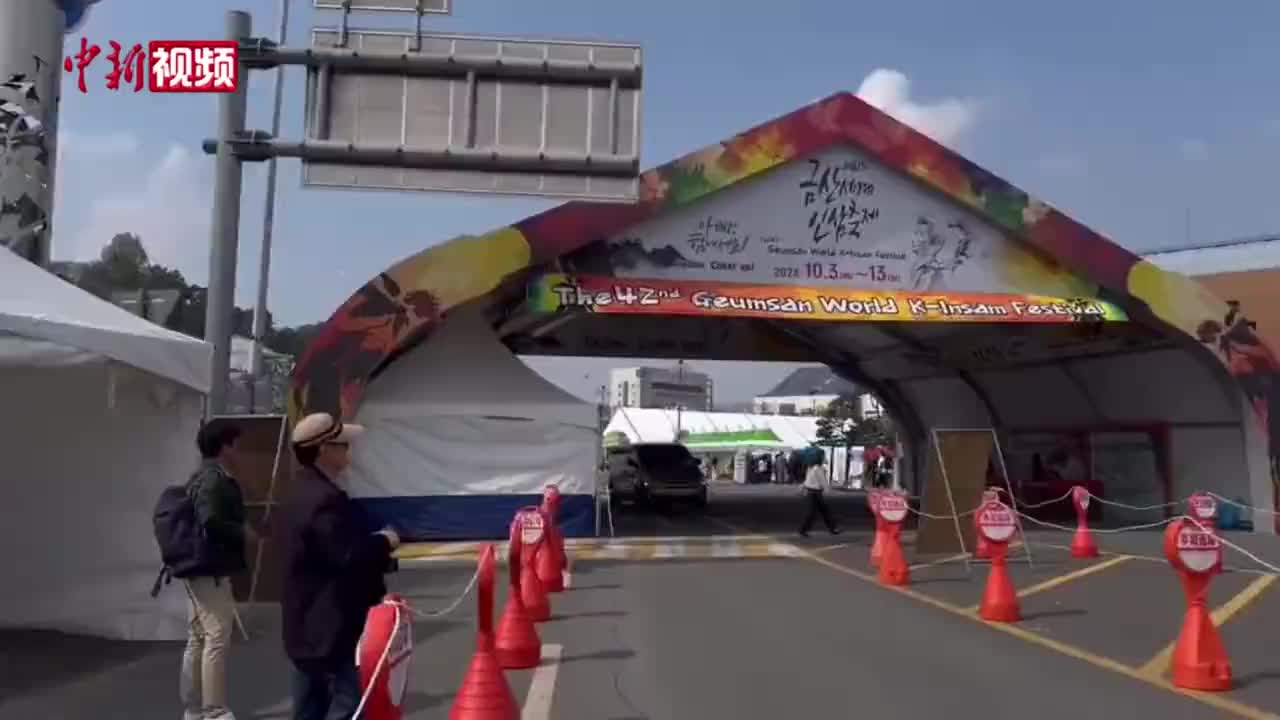 韩国锦山举行第42届世界人参庆典