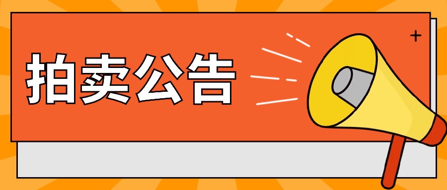 拍卖公告！