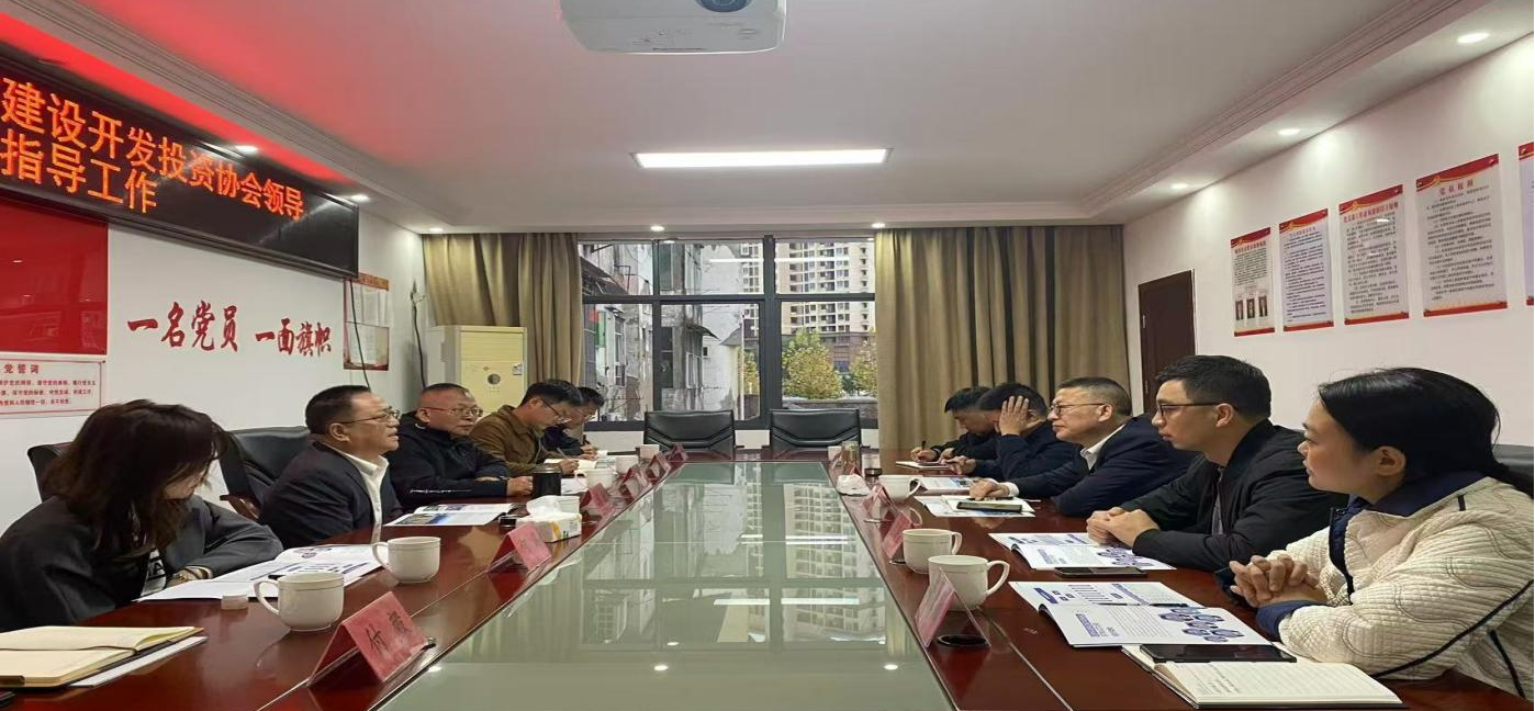 江西城投协会到铜发集团调研指导